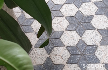 Gạch terrazzo đa màu